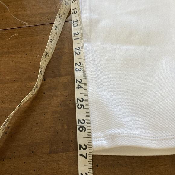 Spanx Women's White Denim Skinny Jean Leggings NWT Sz XL Slimming Sarah Blakely - Picture 8 of 8
